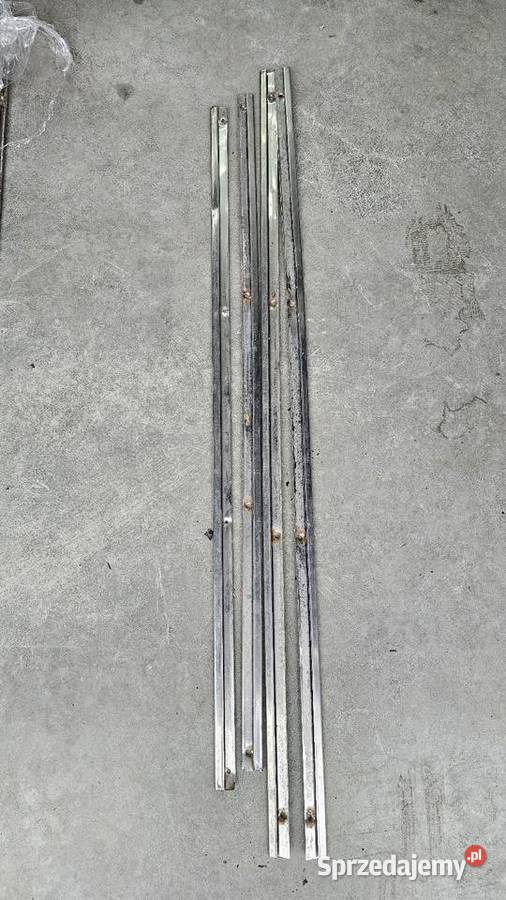 Citroen DS ID listwy ozdobne INOX wewnetrzne