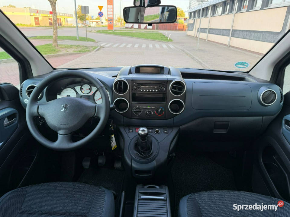 Peugeot Partner Family Klima na tył Panorama 2x niebieski mazowieckie