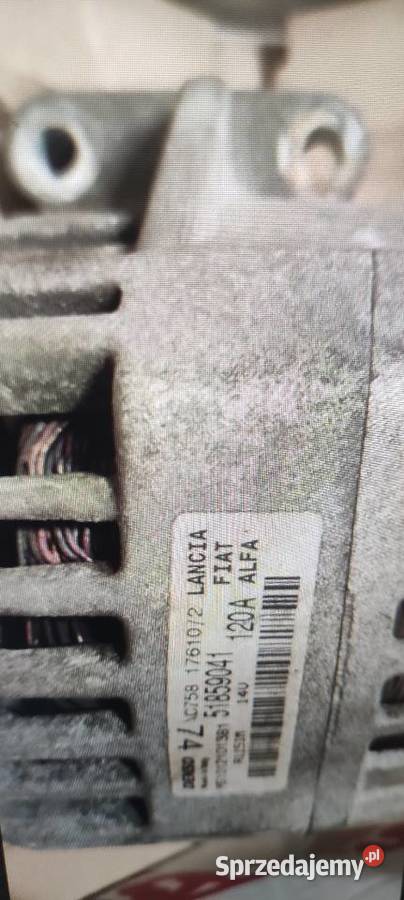 alternator denso 51859041 fiat punto osobowe Układ elektryczny silnika śląskie Katowice