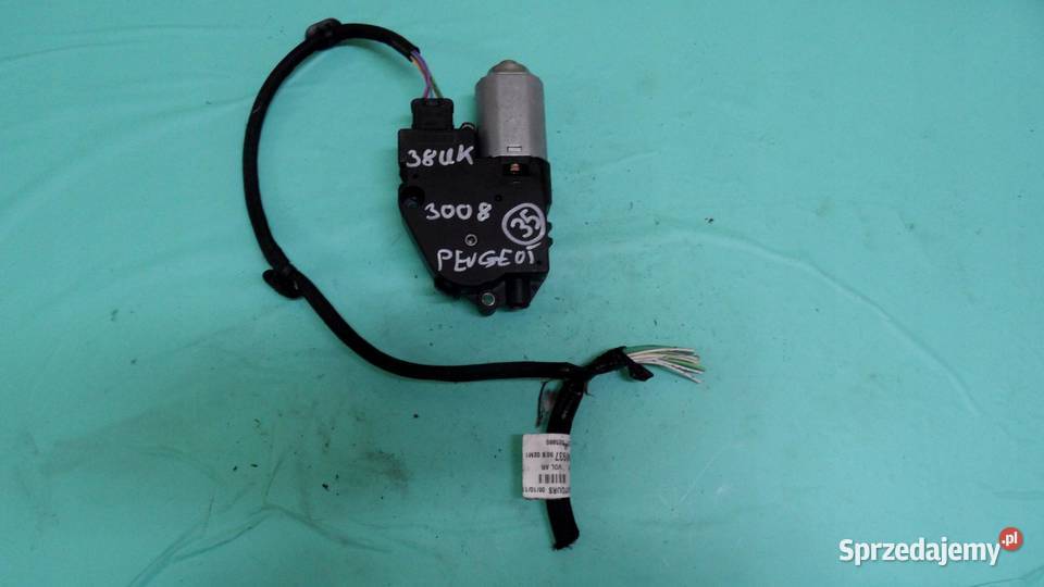 PEUGEOT 3008 I 12r silniczek szyberdachu Wyposażenie elektryczne sprzedam
