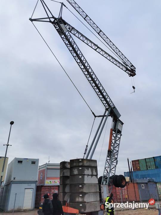 Żuraw szybkomontujący hydrauliczny Benedini B22 Dźwigi, podnośniki Dźwigi, podnośniki Ligota Piękna