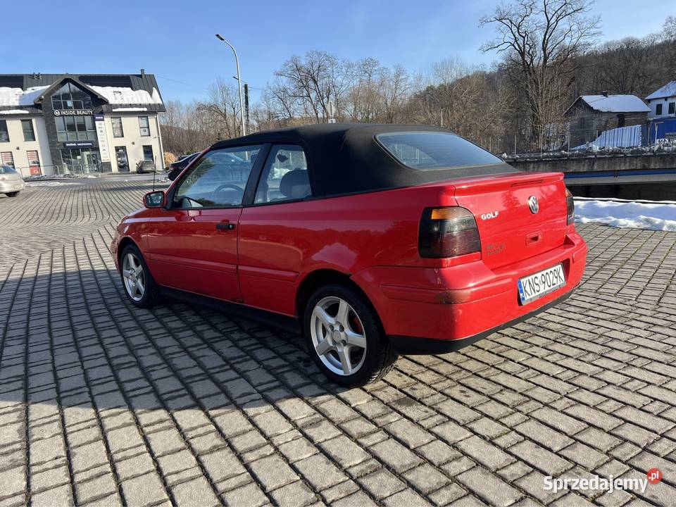 Volkswagen Golf kabriolet 19tdj IV mk35 małopolskie Limanowa