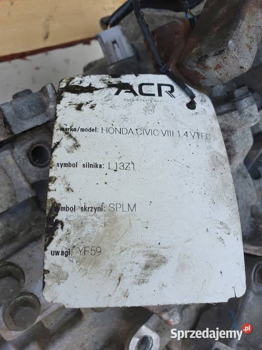 Honda Civic VIII 14 VTEC SKRZYNIA BIEGÓW osobowe Janów