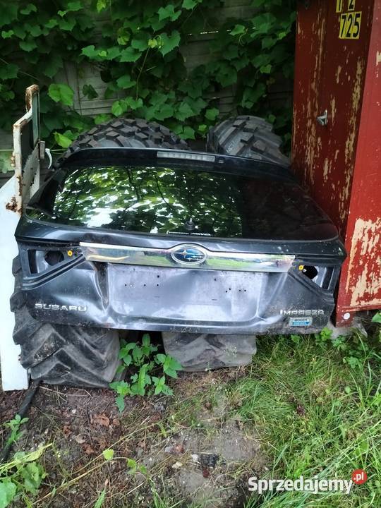 Tylna klapa Subaru impreza osobowe Bolesławiec