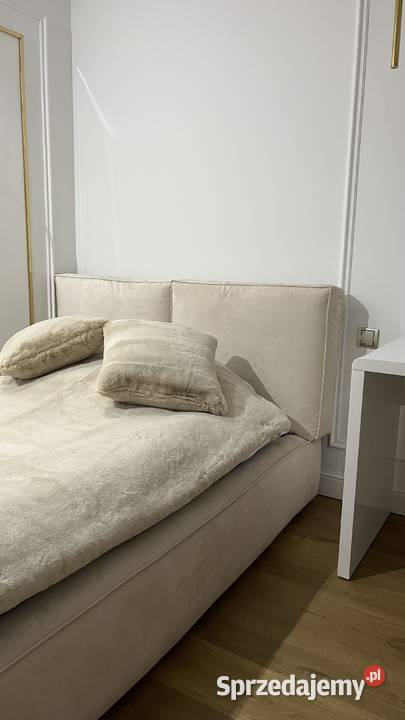 Beżowe luksusowe Łóżko Cushions z pojemnikiem do Łóżka Gdynia