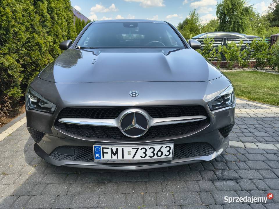 Mercedes CLA 2021r Bezwypadkowy i zadbnay klimatyzacja lubuskie Sulechów sprzedam
