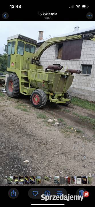 Sieczkarnia Claas Jaguar SF 80 nieuszkodzony mazowieckie sprzedam