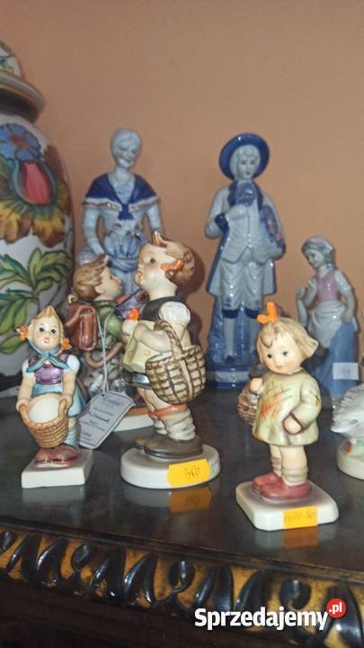 Dziewczynka duża z koszyczkiem Figurka Goebel