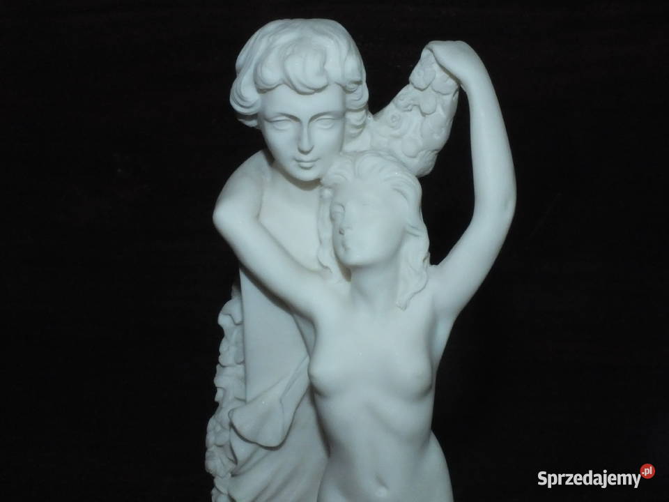 Figurka alabastrowa Pomnik Przysięgi Miłości Antyki, Sztuka, Kolekcje Zabrze