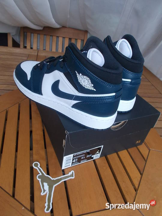 r 365 Nike JORDAN 1 Mid Armory Navy Dark Teal Poznań