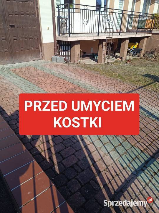 Mycie kostki brukowej elewacji pomorskie Nowy Dwór Gdański