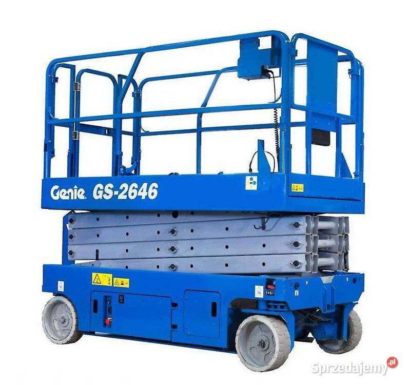 Podnośnik nożycowy GENIE GS 2646 241 pełny VAT podkarpackie Jasło