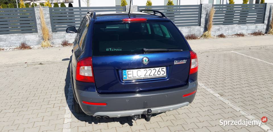 Skoda Octavia II Scout 4x4 348247km łódzkie Łowicz