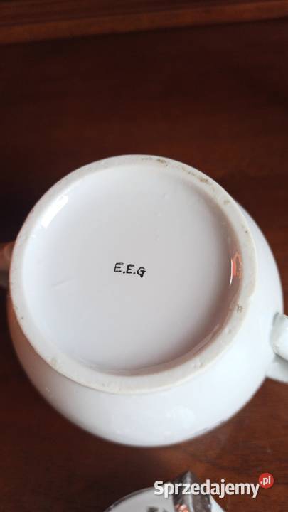 Japońska cukiernica Sansei Srebrny smok Antyczna Porcelana i szkło sprzedam