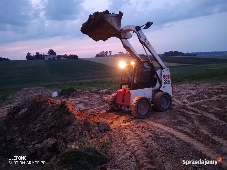 Ładowarka bobcat 863 miniładowarka bobek Pozostałe