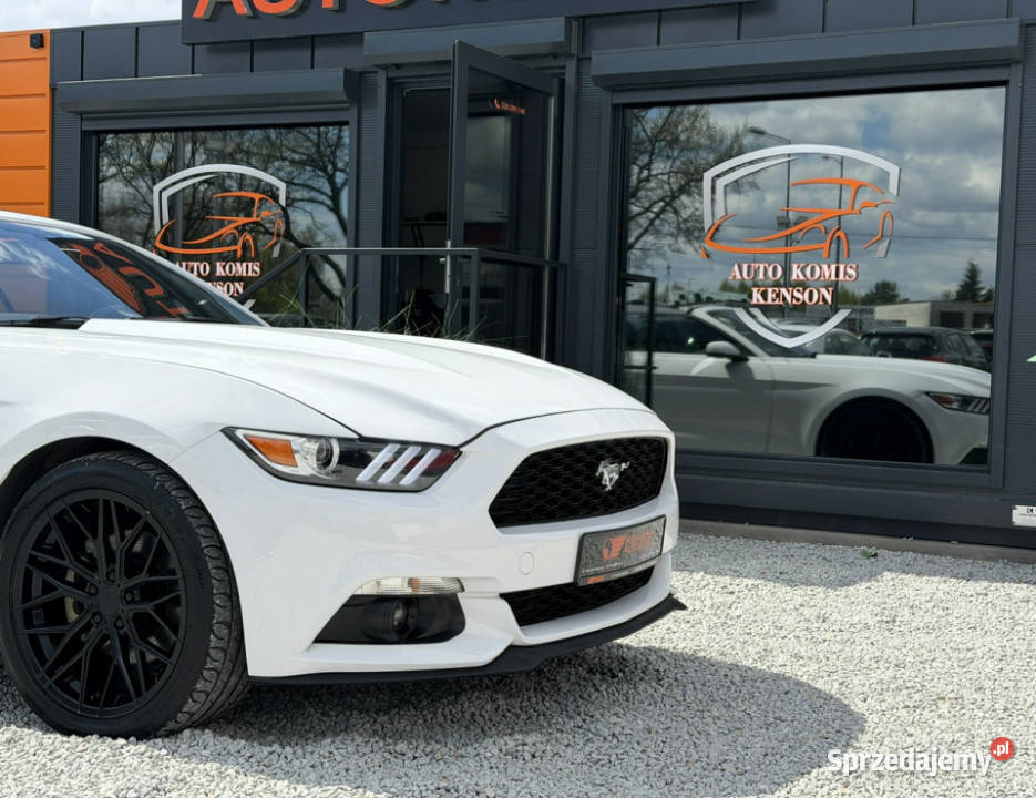 Ford Mustang Skórzana tapicerka Podgrzewane elektrycznie ustawiane fotele