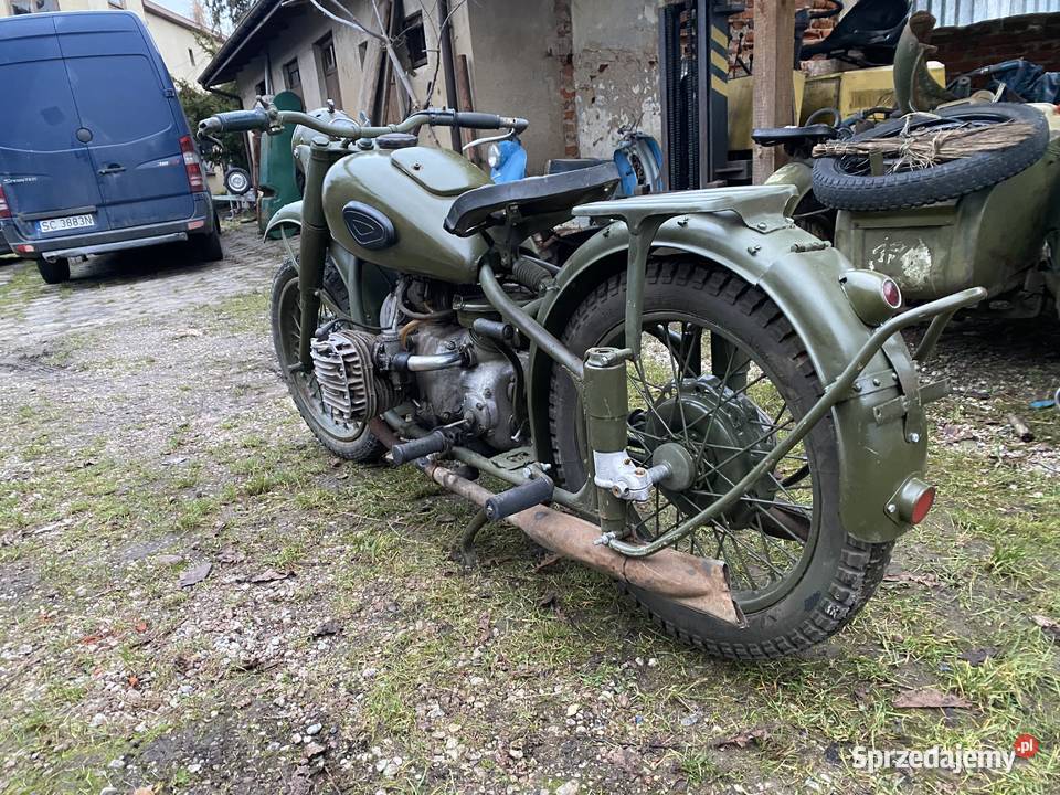 M72 solo zarejestrowany w na białe tablice m72