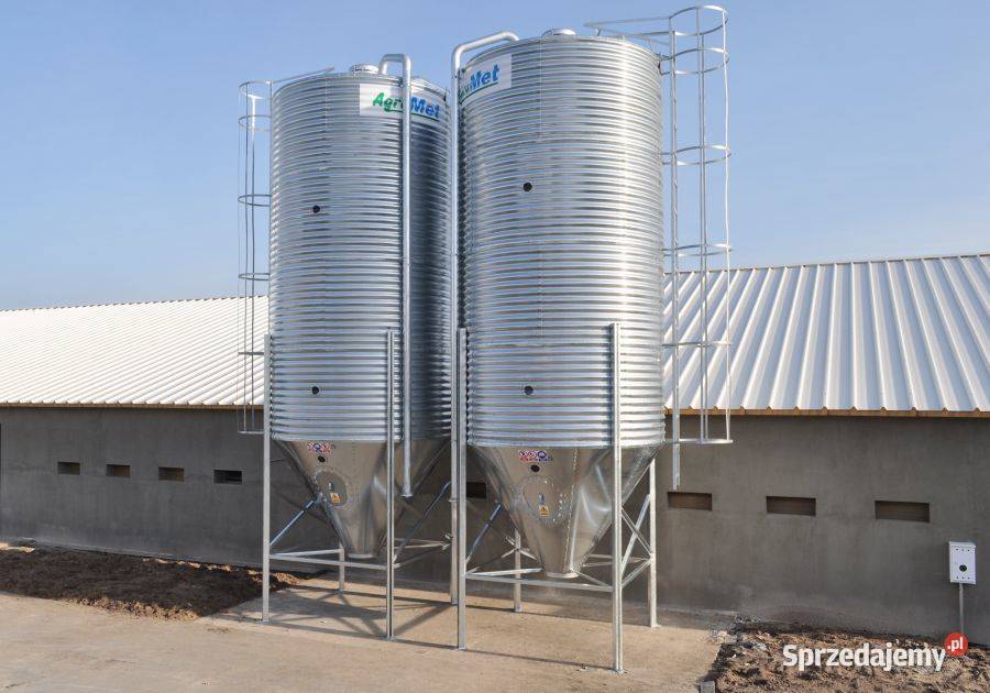 Silos silosy paszowe do zboża materiałów sypkich Rogóźno