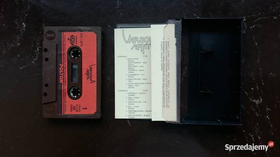 Kaseta magnetofonowa Varsovia Manta Varsovia