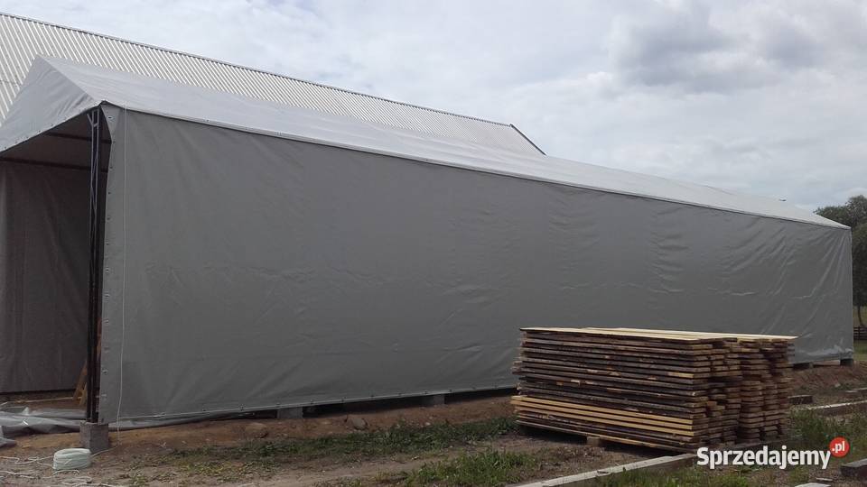 Producent hal namiotowych magazyn PVC 680 gm