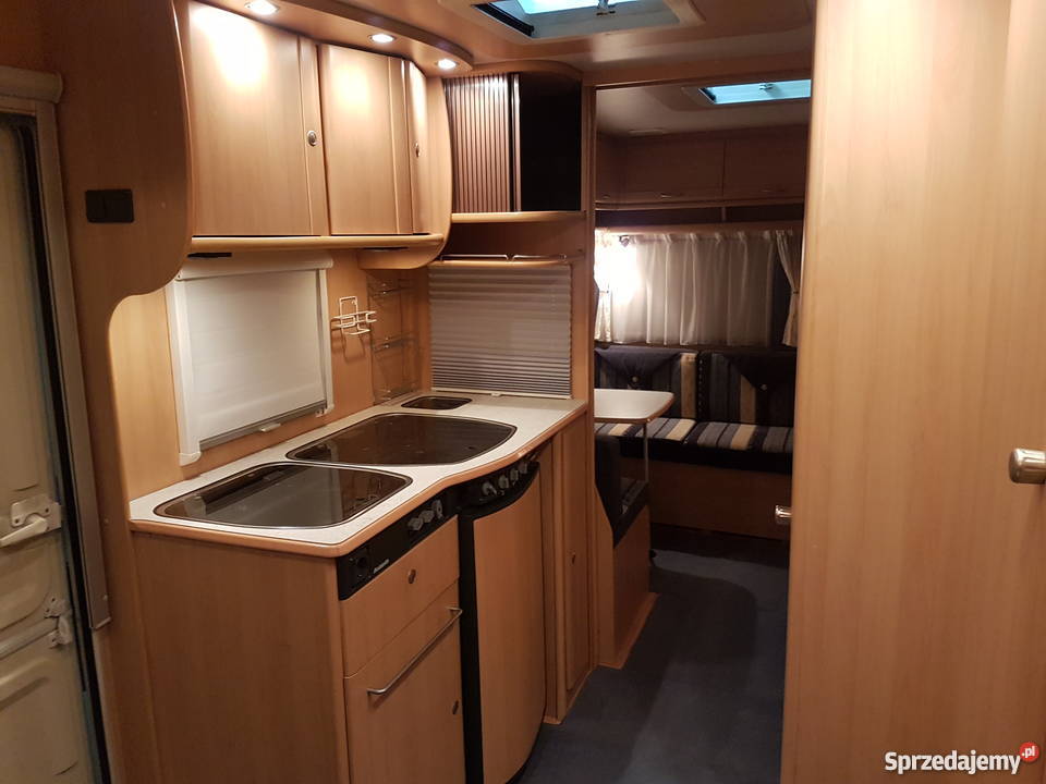 przyczepa Dethleffs łóżka piętrowe x3 Oborniki sprzedam