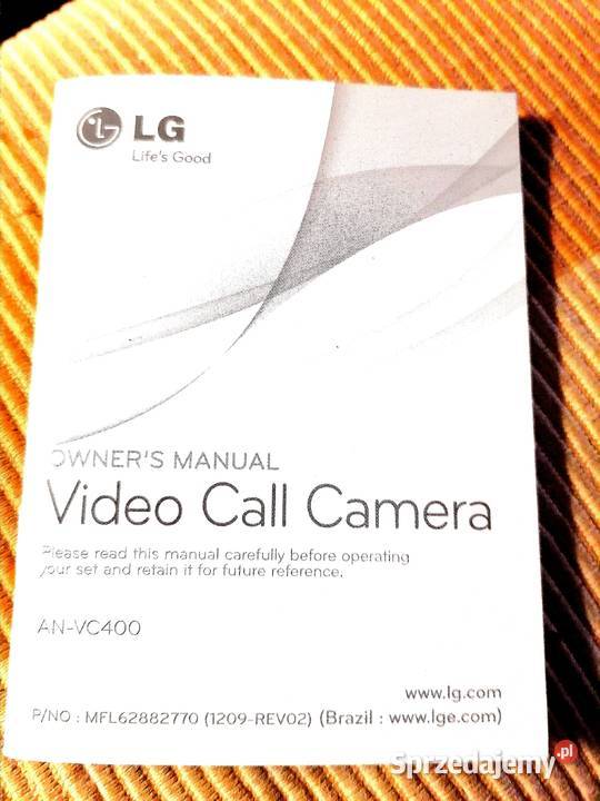 mało używana kamerka telewizyjna marki LG AN Lublin