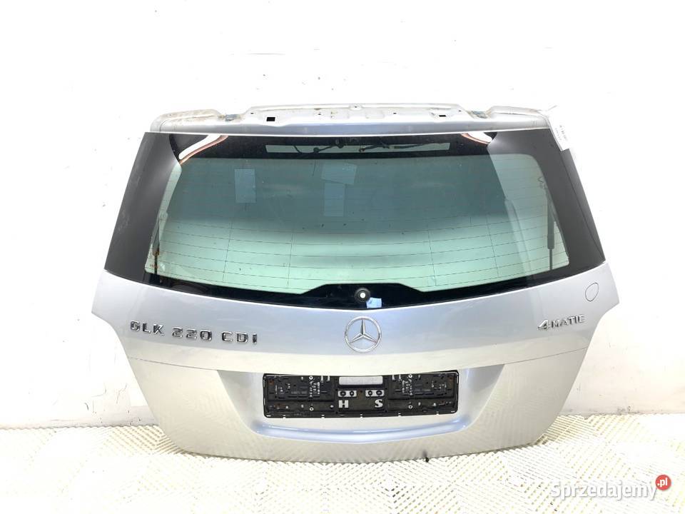 KLAPA TYŁ MERCEDES X204 SUV 0815 Iridiumsilber osobowe