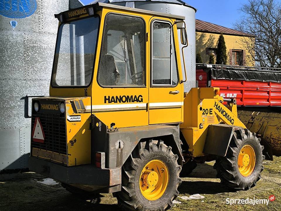 Ładowarka HANOMAG 20E SPRAWNA ORYGINAL Ładowacze czołowe Rolnictwo