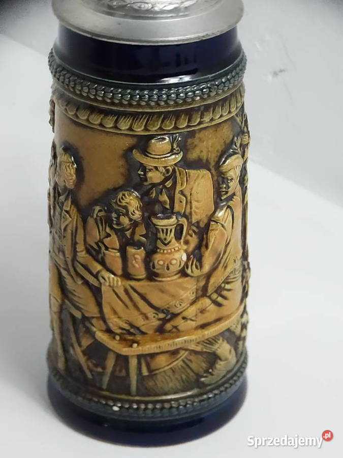 Oryginalny Kufel GERZ West Germany 24 Ceramika i Biłgoraj