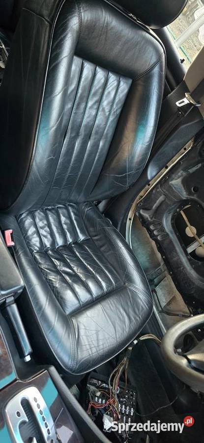 Fotele skórzane audi a8 d2