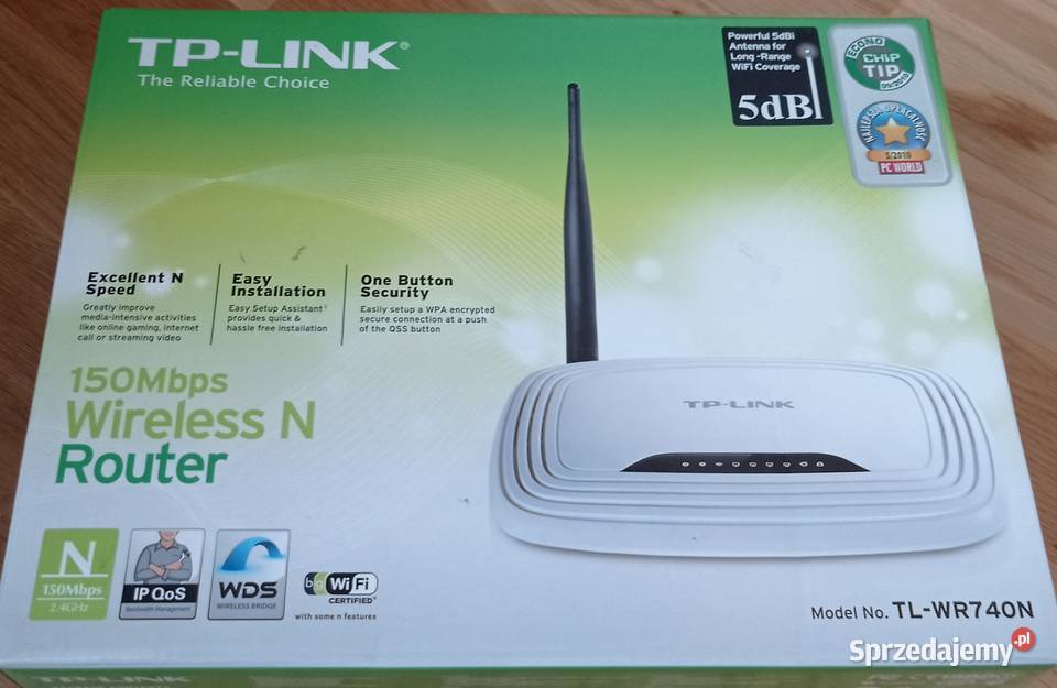 Router bezprzewodowy TPLINK TLWR740N Wrocław sprzedam