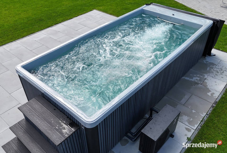 BASEN OGRODOWY 8000L Z PRZECIWPRĄDEM POMPĄ Wrocław sprzedam