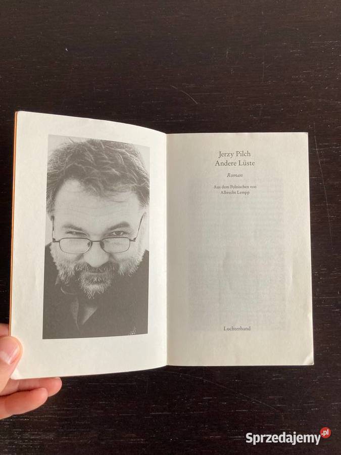 Jerzy Pilch Andere Lste Inne rozkosze książka w ISBN 3630620442 warmińsko-mazurskie Elbląg