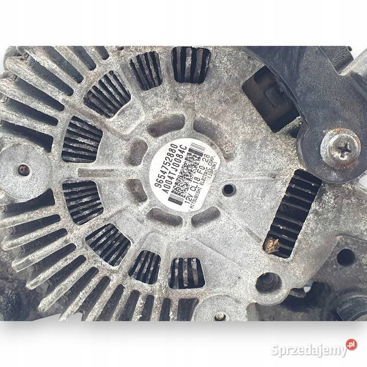 ALTERNATOR Peugeot 3008 16 HDi 9654752880 Chełm