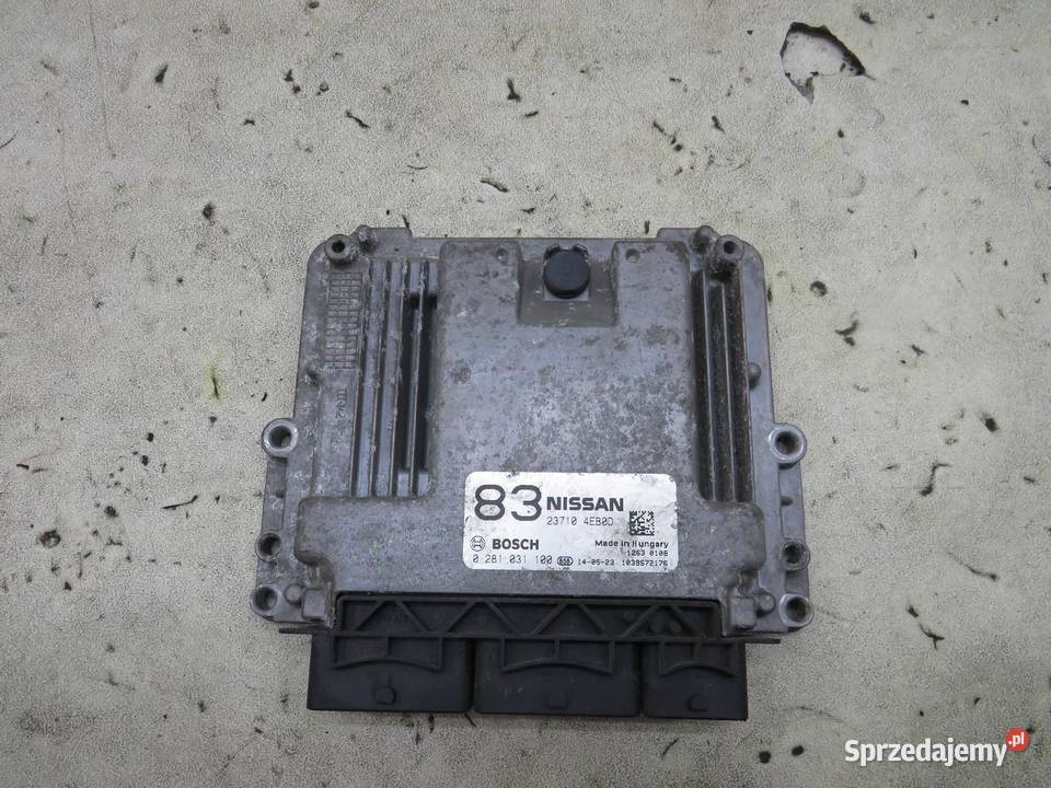KOMPUTER STEROWNIK SILNIKA QASHQAI J11 osobowe lubelskie