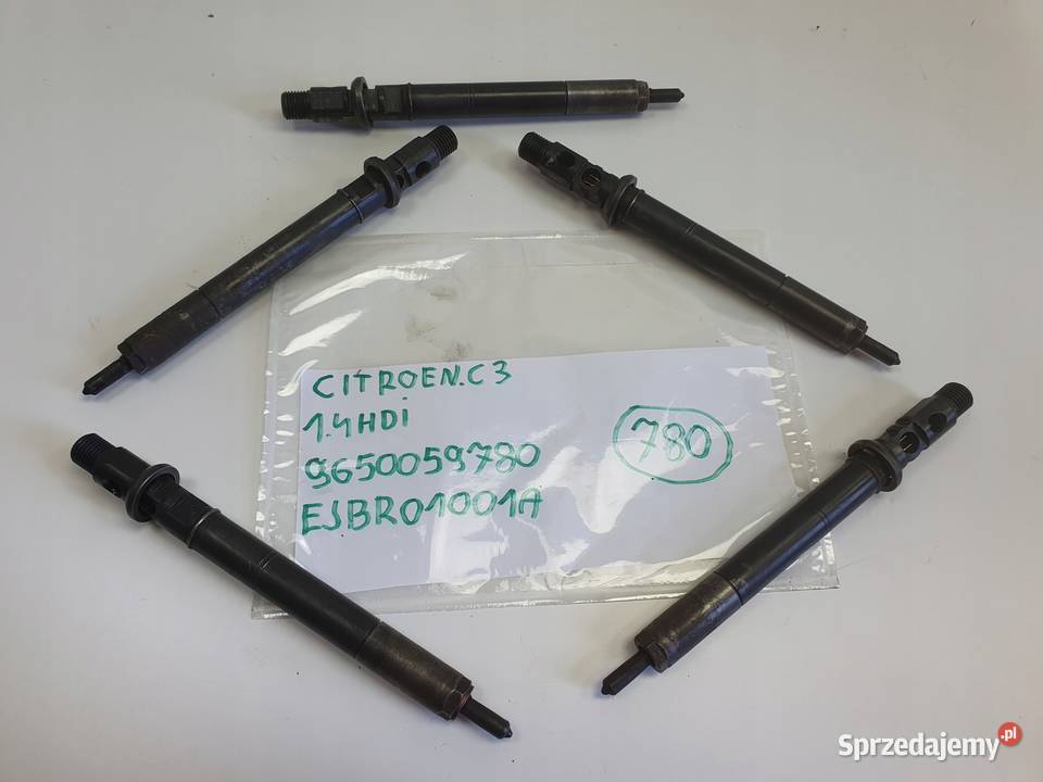 WTRYSKIWACZ Citroen C3 14 HDI 9650059780 Chełm