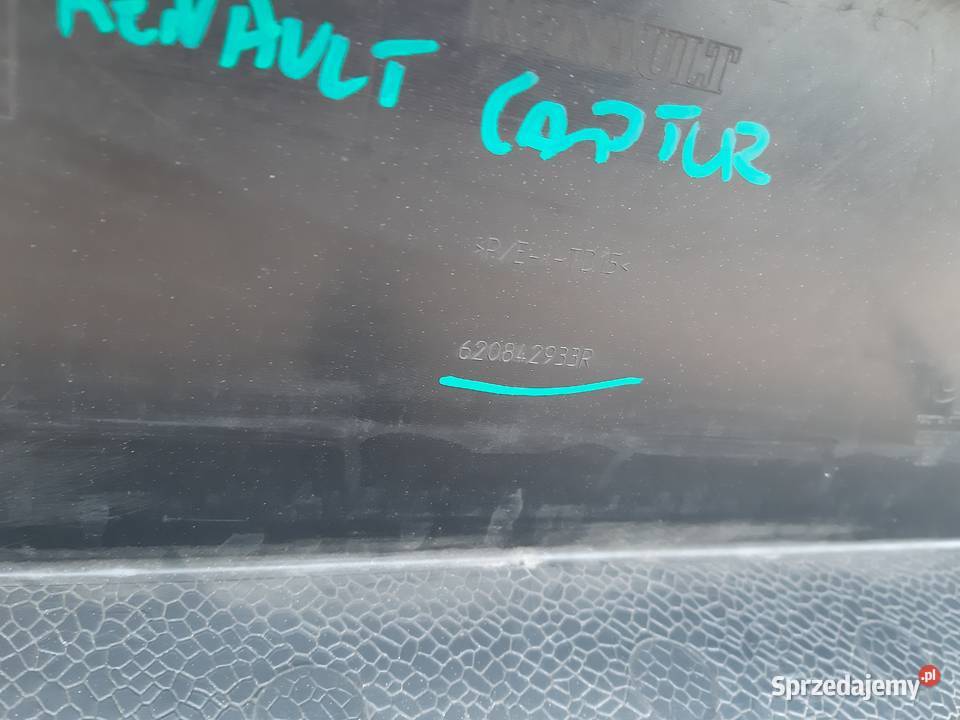 RENAULT CAPTUR DOKŁADKA ZDERZAKA PRZÓD SPOILER Trzciel