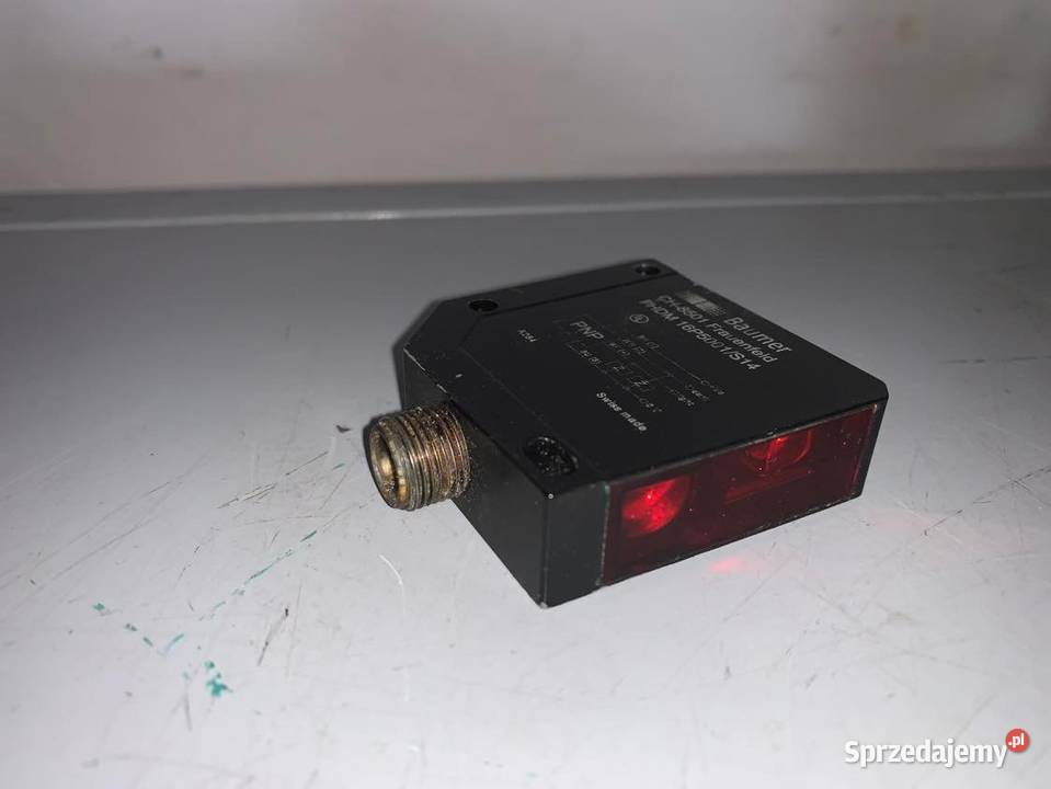 Baumer FHDM 16P5001S14 photoelectric sensor used Dom i Ogród Warszawa