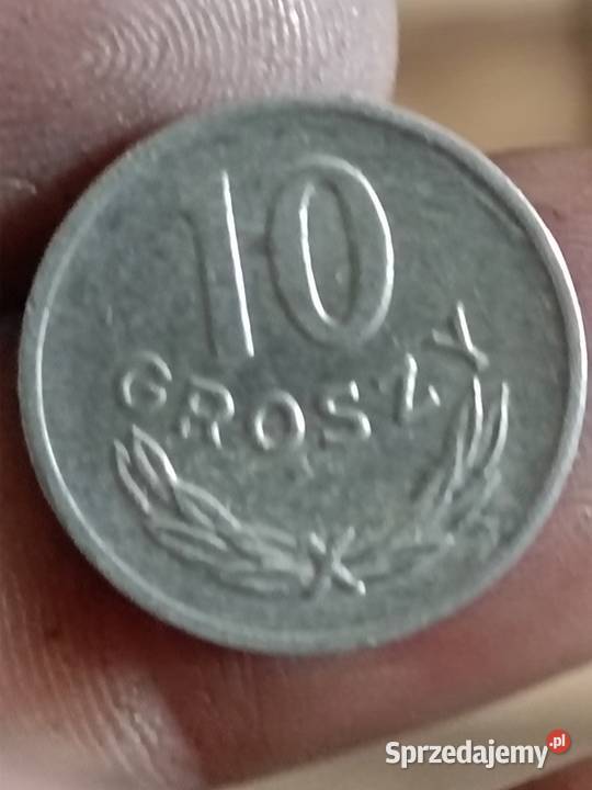Sprzedam 10 gr 1970 zzm Numizmatyka lubelskie Chełm