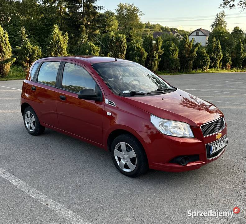 Chevrolet Aveo 12 benzyna 2009r nieuszkodzony Pilzno sprzedam