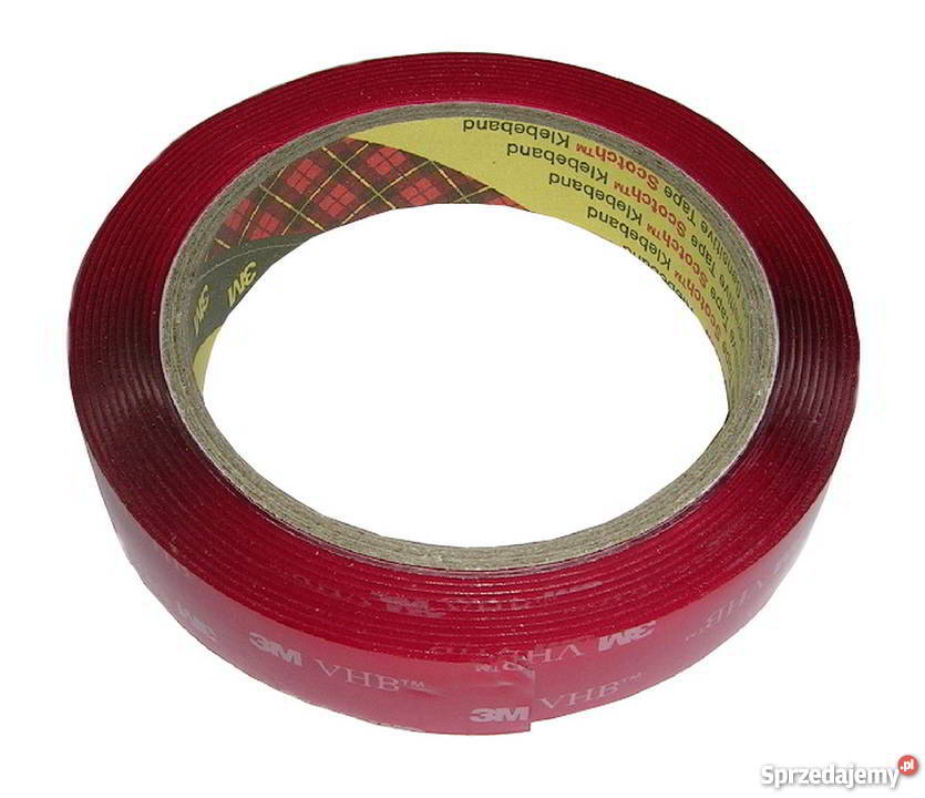wustronna taśma 19mm x3m 4910F VHB transparentna sprzedam