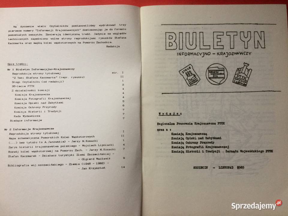 741 Szczecin Informacje Krajoznawcze 123 zachodniopomorskie