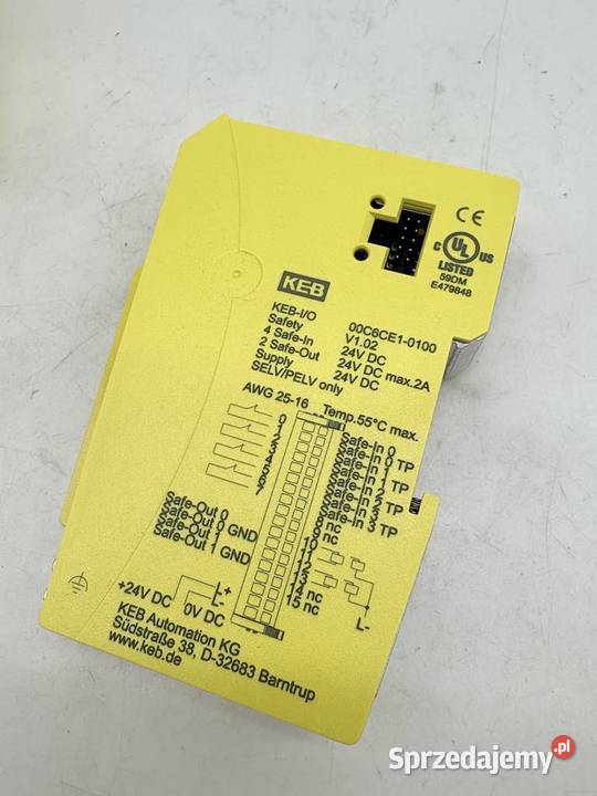 KEB 192755 00C6CE10100 SDI4 SDO2 Remote IO Warszawa sprzedam
