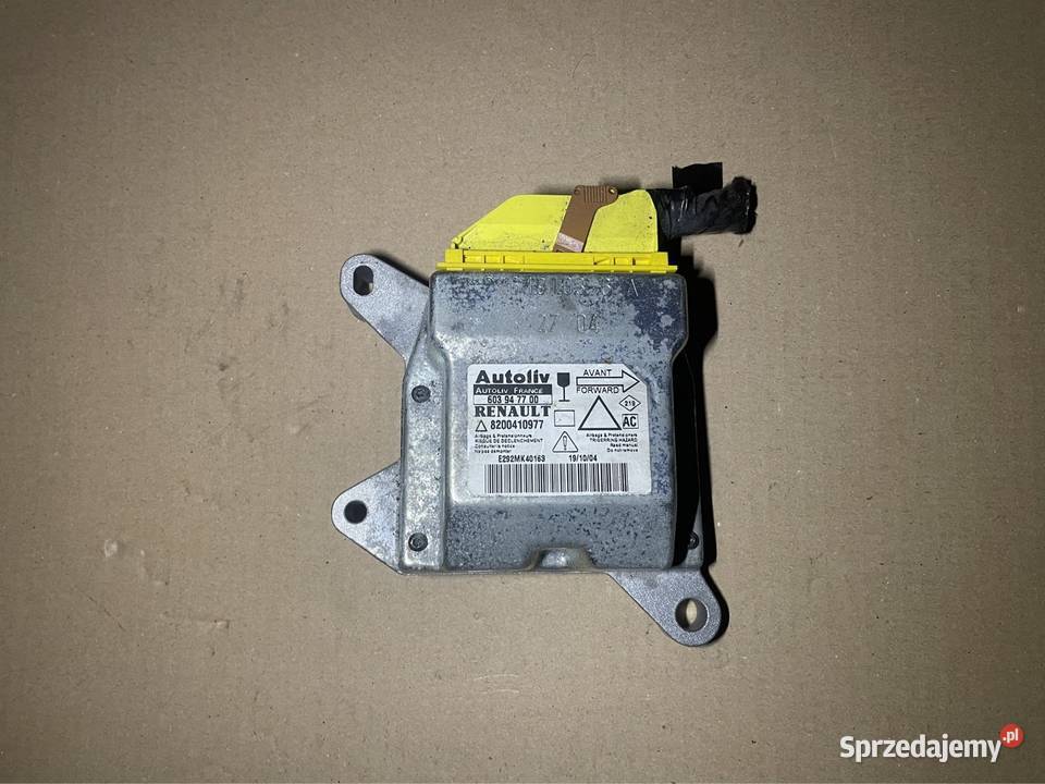 8200410977 moduł sensor airbag renault laguna 2 Komputery Szczecin