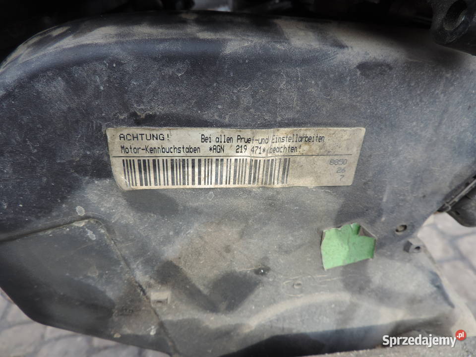 SILNIK VOLKSWAGEN GOLF IV AUDI A3 8L 18 125 AGN Motoryzacja Nowy Sącz