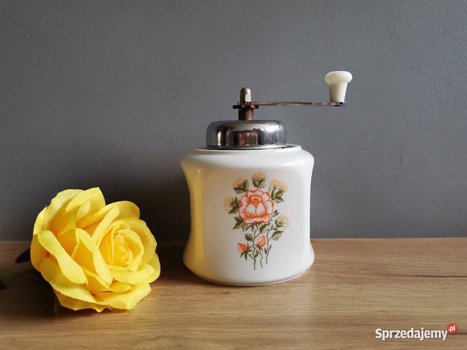 Stary porcelanowy młynek porcelana Ćmielów śląskie Siemianowice Śląskie