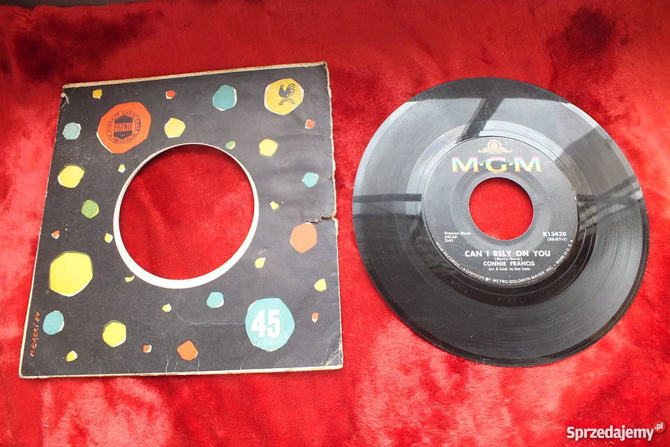 Płyta winylowa szelakowa Connie Francis Mega Muzyka Żary