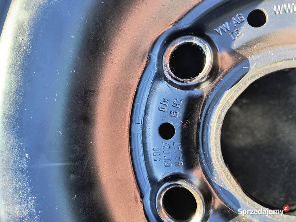Felgi stalowe Golf plus 5100 Krasnystaw sprzedam