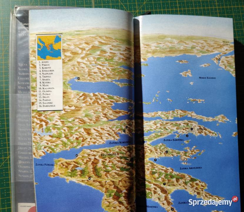 Ateny i Peloponez Przewodnik Pascala Kraków sprzedam