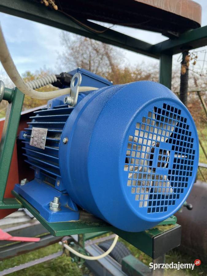 Trak taśmowy poziomy do cięcia drewna Dobrzyca